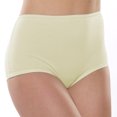 thumbnail image 3 of 100% Cotton Cuff Leg Panty, Three Pack in Assorted Pastels Size 14 (Style 118), 3 of 5