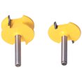 thumbnail image 1 of Joint Router Bits,2Pcs Router Bit Set Router Bit Set Bead Router Bit Set Remarkable Clarity, 1 of 8