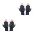 thumbnail image 3 of Redempat Black Compression Gloves Made With Nylon And Spandex Experience Relief And Flexibility black XL 2Set, 3 of 6