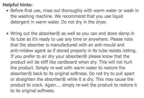 The Absorber Drying Towel