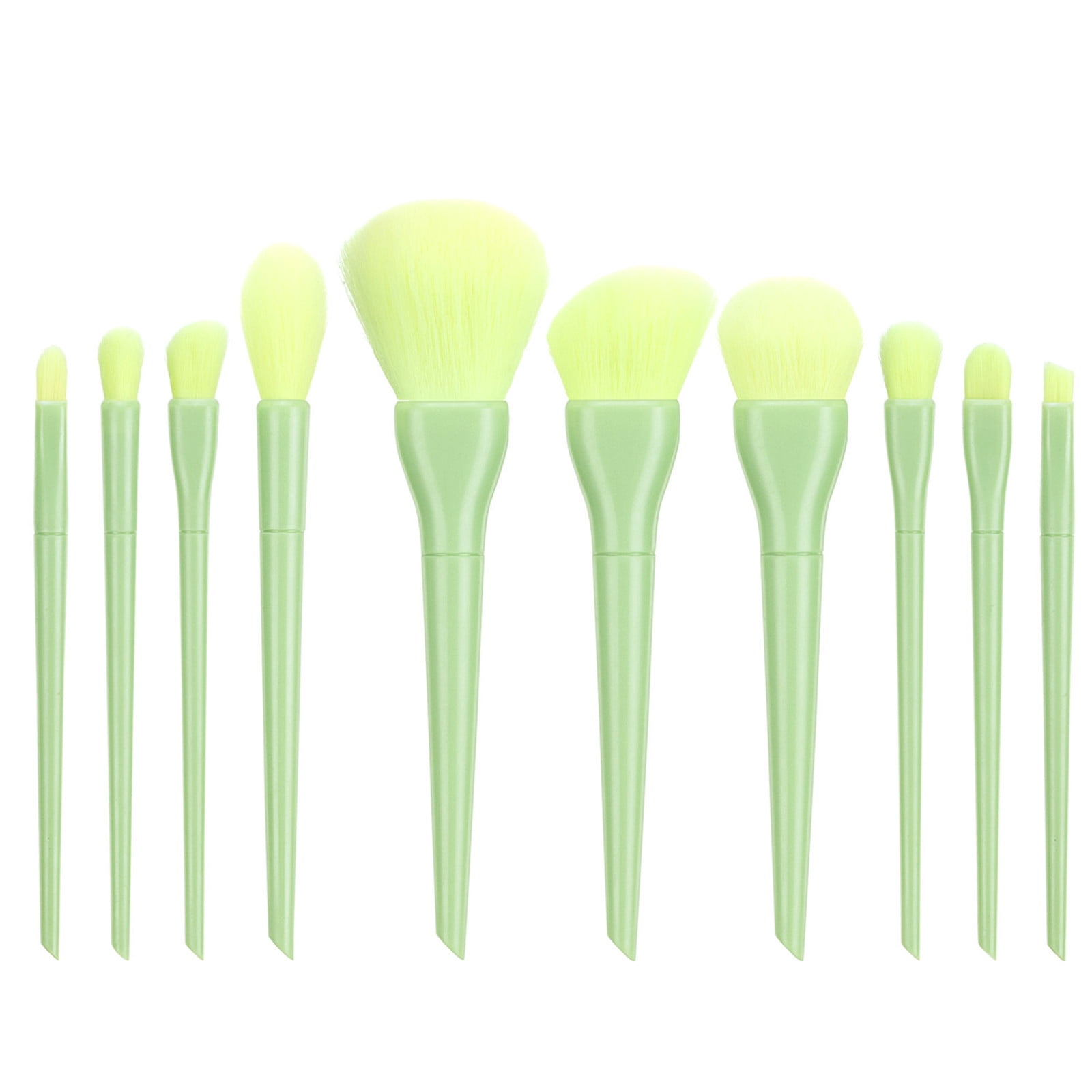 Make up Foundation Eyebrow Eyeliner Blush Cosmetic Concealer Brushes 10PCS