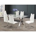 thumbnail image 1 of Jerome Dining Set, 7-Piece, White, 1 of 2