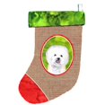 thumbnail image 1 of Carolines Treasures SC1013-CS Bichon Frise Bas de Noël, 1 of 1
