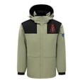 thumbnail image 5 of RXIRUCGD USB Intelligent Constant Temperature Heated Windproof Plus Size Coat For Men And Women Winter 4 Heated Jacket Coat( Army Green, Size:S ), 5 of 5