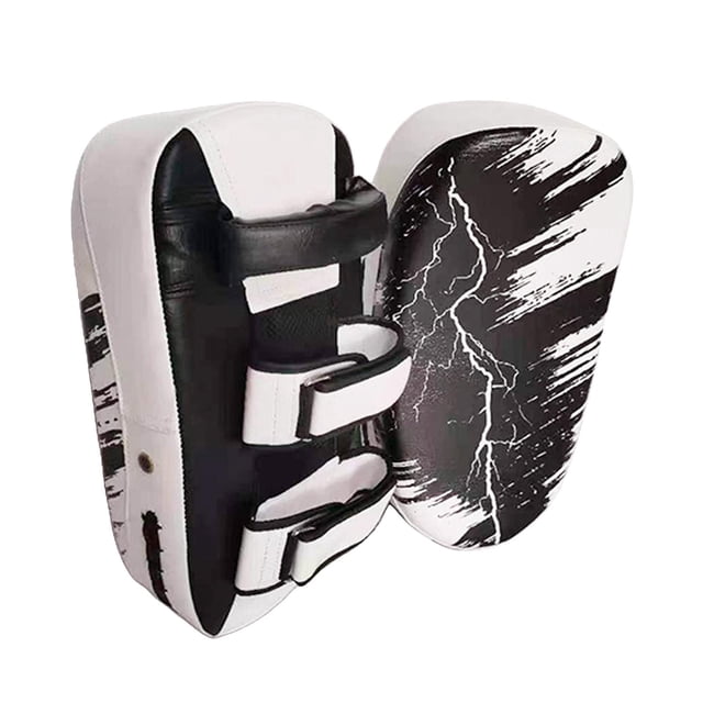 Kicking Boxing Mitts Kickboxing Muay Thai Pads Training Youth White