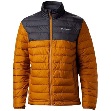 Columbia Manteau Isolé pour Homme Powder Lite, Ambre Bruni, Requin, TG