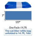 thumbnail image 4 of QJUHUNG Cat Litter Refills Bag  Compatible with Litter Refill Litter Disposal Refill Cartridge  Pail Liner Suitable for Genie Original Refill Cartridge Not Included(6 Pack), 4 of 7