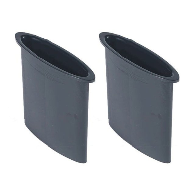 Bgsha 2PCS Speaker Port Tube Bass Vent Inverted Tube Subwoofer Woofer Reduces Repair