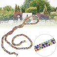 thumbnail image 1 of Chaîne de Décoration de Vêtements de Mariage, 1 Yard 3 Rangs Strass Coupe Chaîne Chaîne Strass Installation Sans Effort, 1 of 8