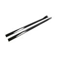 thumbnail image 1 of koolsoo Universal Car Side Skirts Extension splitters Body Kit Spare Parts Black, 1 of 8