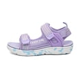 thumbnail image 4 of Liyamei Children's Fashion Solid Color Open Toe Breathable Comfortable Sandals Purple 5.5-6 Years, 4 of 5
