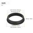 thumbnail image 2 of Unique Bargains Support de Illet en Caoutchouc Dia 3-11/16 Pieds (93.6mm) Rond Type T pour Protection des Fils, 2 of 5
