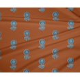 thumbnail image 4 of oneOone Polyester Lycra Fabric Floral Block Printed Craft Fabric BTY 56 Inch Wide, 4 of 4