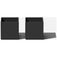thumbnail image 1 of Veadek Geo Series Jardinière Cube 5 Pouces - Lot de 2 Noir, 1 of 7