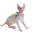 thumbnail image 1 of Pineapple Style Spring Summer Hairless Cat Clothes Fashion Sphinx Kitty Wearing Comfort Sphynx Cat Outfits, 1 of 5