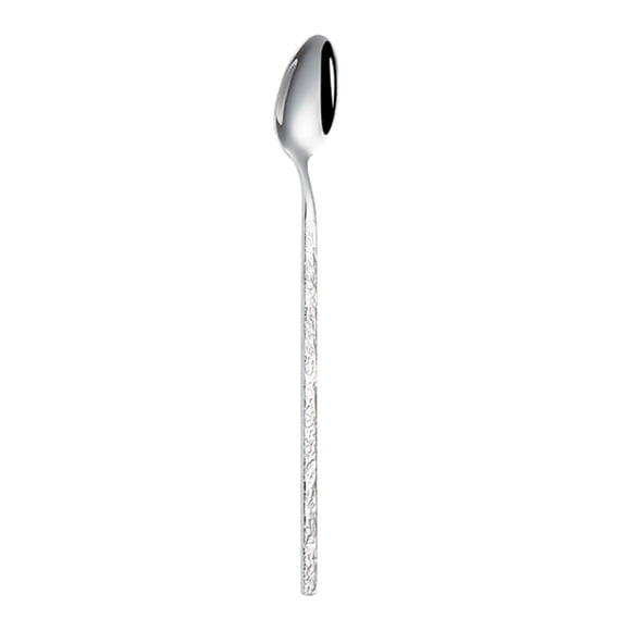 Cuillères à Thé Glacé à Long Manche en Acier Inoxydable, Cuillères à Café pour Remuer, Ustensiles de Mélange, Vaisselle Durable pour Boissons