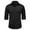 Black, variant on Kaemgyyd Mens Dress Shirts Solid Long Sleeve Stretch Wrinkle-Free Formal Shirt Fashion Work Business Casual Button down Shirts