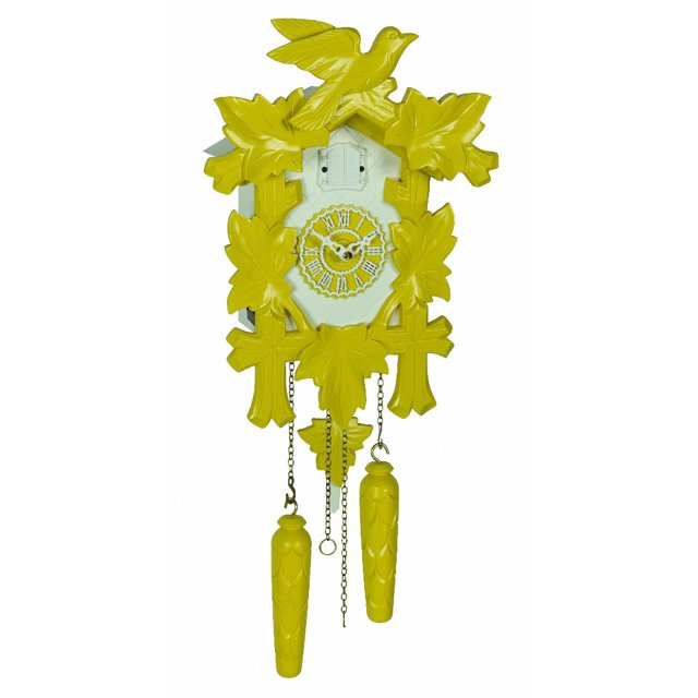 Quartz Horloge Coucou 5-Feuilles, Oiseau