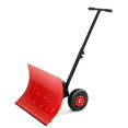 thumbnail image 1 of Pelle à Neige avec Roues – Charrue Pousseuse Robuste 29,1 Po L x 14,2 Po H – Pousseur Ergonomique – Poignée à Angle et Hauteur Ajustables – pour Entrée et Trottoir, 1 of 7