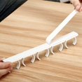 thumbnail image 4 of Maytalsory 1/2/3 4 Pieces PP Spice Organizer Self-adhesive Wall-mounted Solid Color Replacement Home Kitchen Pepper Sugar Rack Hanger 4Pcs 1 Pc, 4 of 6