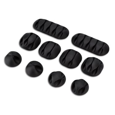 Cable Organizer, Cable Clip, Office Cable Clip Universal 10pcs for Home, Office