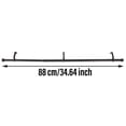 thumbnail image 2 of EIGTHTAIL 3 Pack Curtain Rod Adjustable 60-120 Inch  Expandable Spring Loaded Tension Rods for Window  Bathroom  Cupboard  Kitchen, 2 of 8