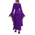 thumbnail image 2 of UPPADA Liquidation Robes de Cocktail Grande Taille Robe Formelle pour Femmes Robe de Soirée Robe Vintage Élégante Robe Grande Taille Manches Évasées Robes Formelles Robe Jaune, 2 of 7