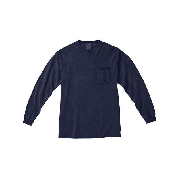 Comfort Colors T-Shirt à Manches Longues pour Adulte avec Poche