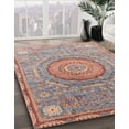thumbnail image 2 of Ahgly Company Tapis d'Intérieur Ronds Abstraits Vert Sauge Abstrait pour Aire, 8 Pieds Rond, 2 of 6