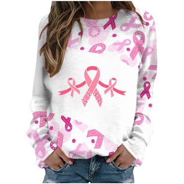 Pisexur Pink Ribbon Breast Cancer Awareness Shirt Support Women's T-Shirt