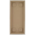 thumbnail image 3 of HC Companies Venetian 30In Rectangular Flower Box Saucer, Sand, 4 Ct, 3 of 3