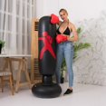thumbnail image 3 of Free Standing Punching Bag Boxing Cardio Kickboxing Fitness Training Adult Home, 3 of 9