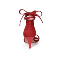 thumbnail image 3 of BLISSFUL STEP Women's Open Toe Kitten Heel Lace Up Fastening Sandals, 3 of 7