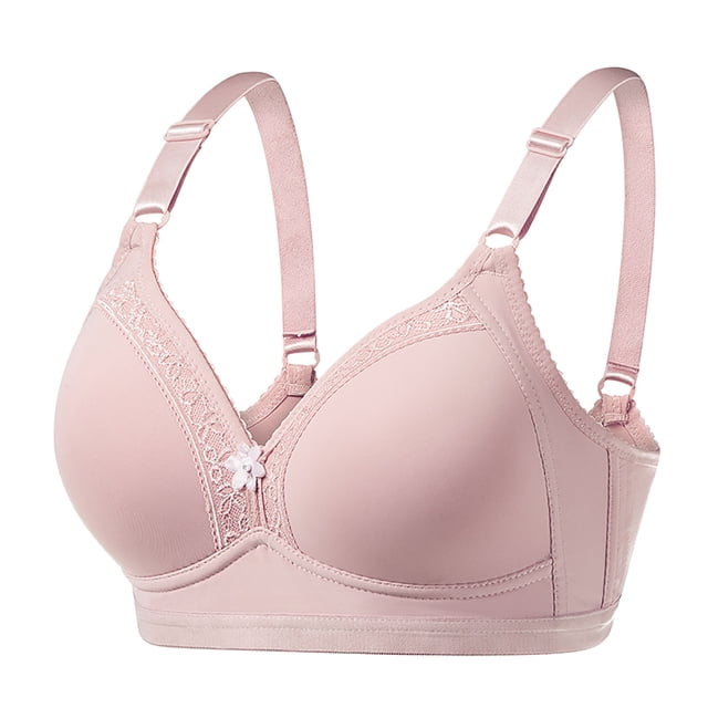 Timegard Bras for Women Full Coverage High Support Adjustable Strap Wirefree Comfort Everyday Bralette