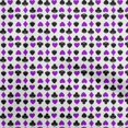 thumbnail image 1 of oneOone Cotton Poplin Purple Fabric Poker Card Sewing Craft Projects Fabric Prints By Yard 56 Inch Wide, 1 of 4