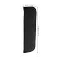 thumbnail image 2 of SHOWERORO 2 Pcs Housse de Protection Fourchette Durable Noir Protecteur en PU pour Musiciens Rangement, 2 of 8