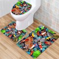thumbnail image 4 of Chmadoxn Bathroom Rugs, Rugs for Living Room, Area Rug, Bath Mat Toilet Floor Mat U-shape Foot Mat Bathroom Bathroom Mat Printing Modern Mat Toilet Door Mat Three Sets carpeting carpeting, 4 of 7