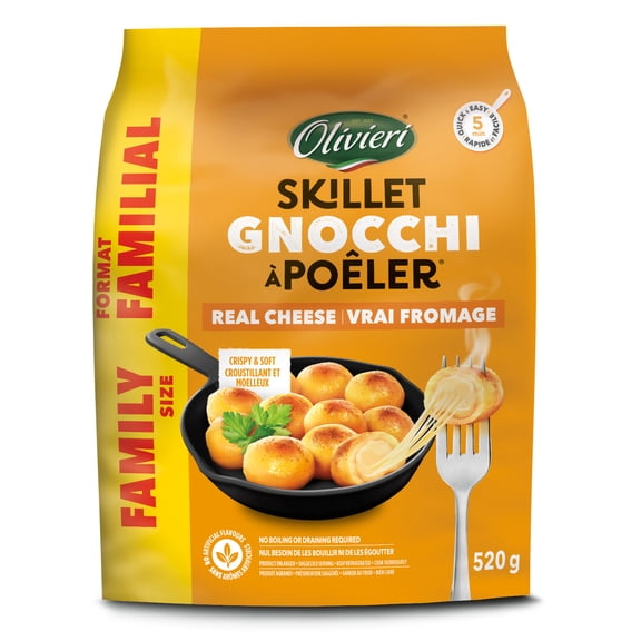 Olivieri Real Cheese Filled Skillet Gnocchi 520g