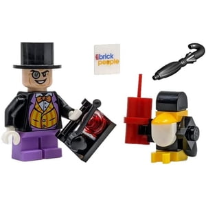 LEGO Superheroes: Penguin Minifig avec Helper, Dynamite et Black Cape