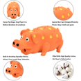 thumbnail image 3 of Chien cochon grincheux jouet chien interactif mâteur jouet en caoutchouc cochouc de chien jouet pour petit chiens moyens moyens, 3 of 8