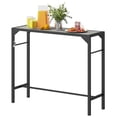 thumbnail image 1 of Outsunny 47" Outdoor Bar Table with Built-In Bottle Opener, Steel Frame, 1 of 10