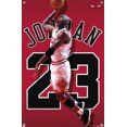 thumbnail image 4 of Michael Jordan - Jersey Wall Poster, 22.375" x 34" Framed, 4 of 4