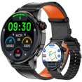 thumbnail image 1 of PUBU Smart Watch for Men, Built-in GPS with Map(Answer/Make Call/Text), AI Smartwatch for Android Phones/iPhone, 100+ Sport Mode, 1 of 8