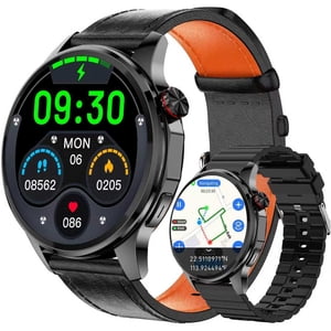 PUBU Smart Watch for Men, Built-in GPS with Map(Answer/Make Call/Text), AI Smartwatch for Android Phones/iPhone, 100+ Sport Mode