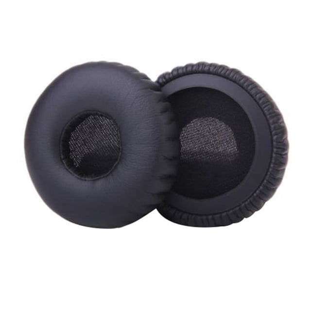 Shisuyan Coussinets d'Oreille de Rechange Professionnels en Mousse Pu Noirs 1 Paire 2,2 Po