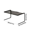 thumbnail image 3 of Dvkptbk Kitchen Cabinet Shelves Counter Storage Rack Kitchen Spice Rack Bathroom Bedroom Desk Space Saving Stackable Countertop Shelf Storage Rack Organization and Storage, 3 of 6