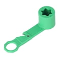 thumbnail image 3 of Blender Wrench, Comfortable Grip Durable Lightweight Easy To Install Blender Blade Wrench  for Replacement Part Green,Black, 3 of 8