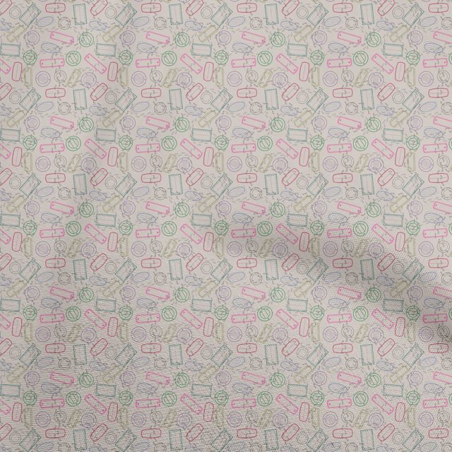 oneOone Silk Tabby Light Brown Fabric Travel Sewing Craft Projects Fabric Prints By Yard 42 Inch Wide