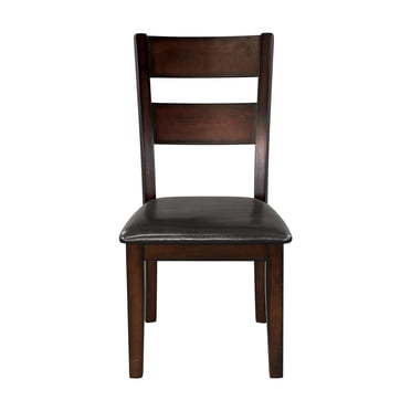Topline Home Furnishings Chaise d'appoint Espresso bruni