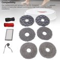 thumbnail image 3 of Robot Vacuum Cleaner Accessories Kit, Efficient Easy To Install Robot Vacuum Cleaner Roller Brush Washable Powerful ABS  for Home, 3 of 7